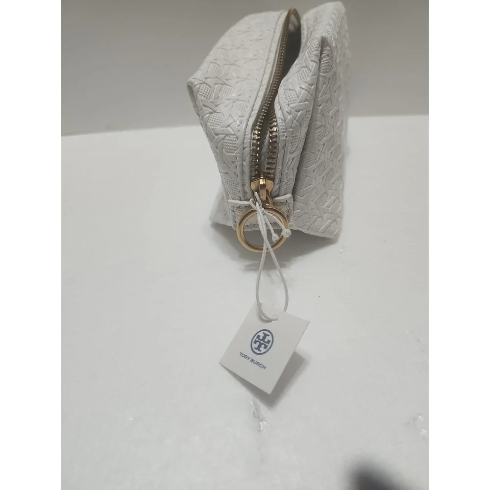 Tory Burch Makeup Cosmetic Travel Bag 9 X 5 X 3 Inches